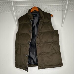 Olive Banana Republic Vested Jacket